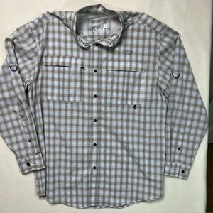 Men's Scheels Outfitters No Fly Zone Long Sleeve Button Up‎ Shirt